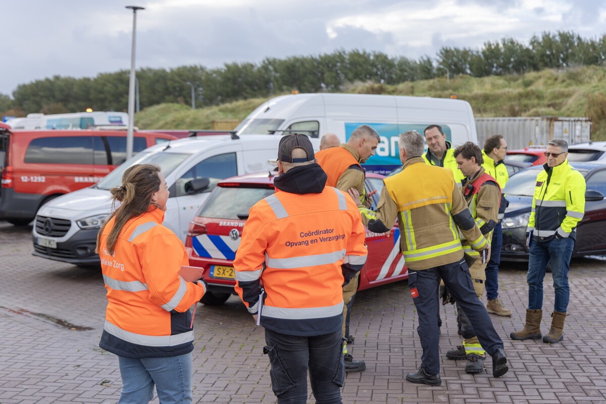 Coördinator Opvang en Verzorging bij oefening