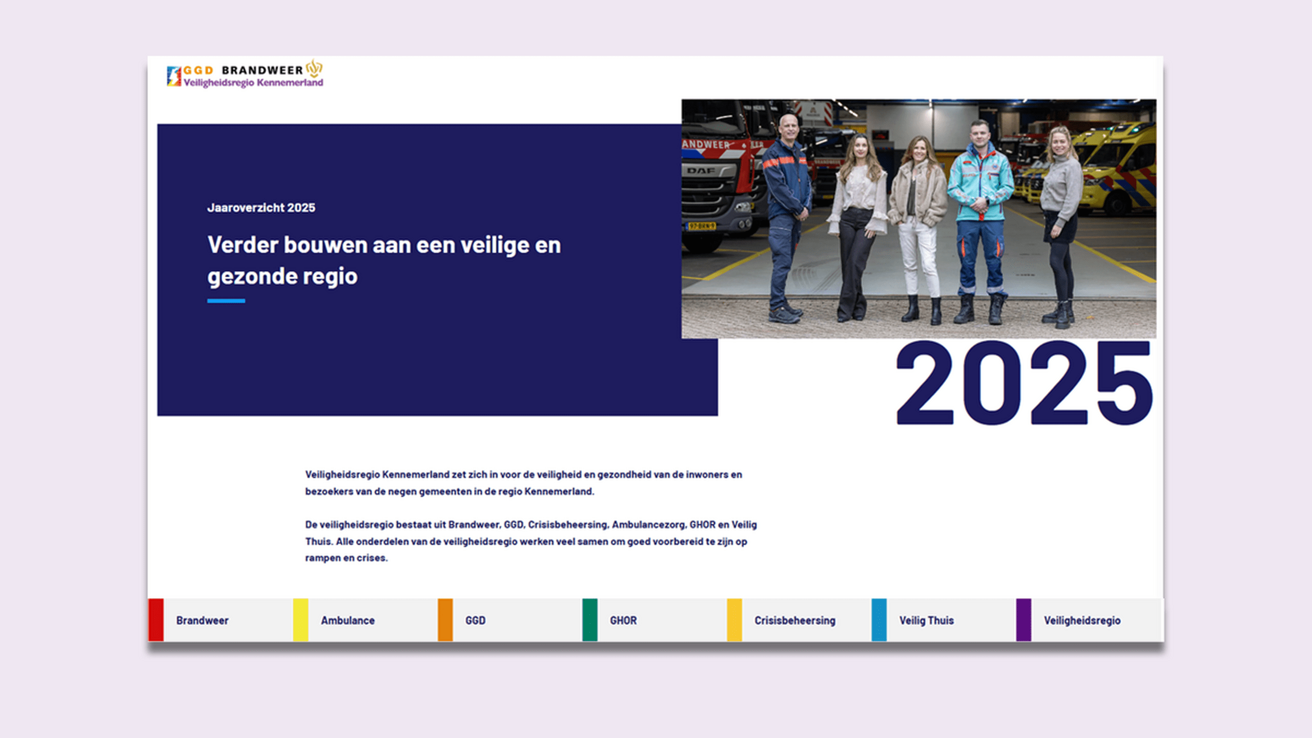 Afbeelding van het publieksjaarverslag 2025 van de VRK